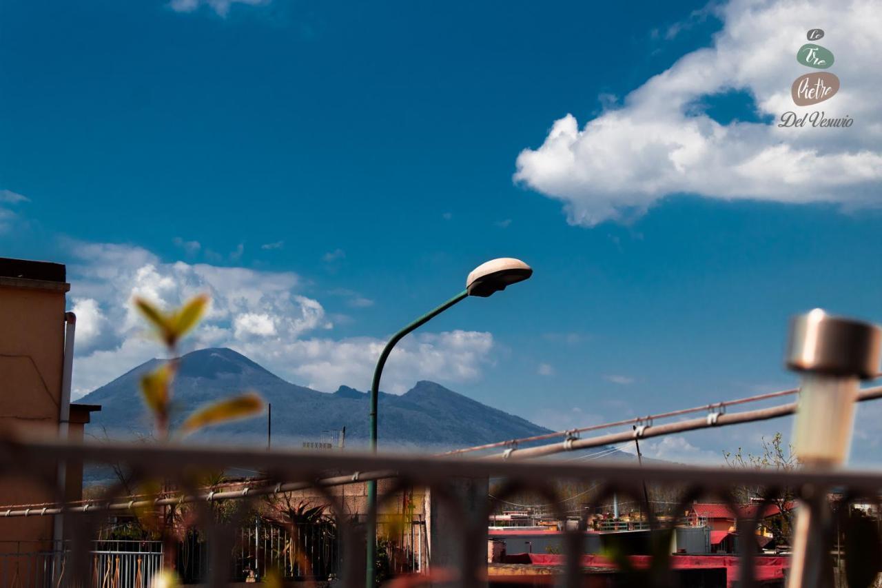Le Tre Pietre Del Vesuvio Leilighet Pompeii Eksteriør bilde